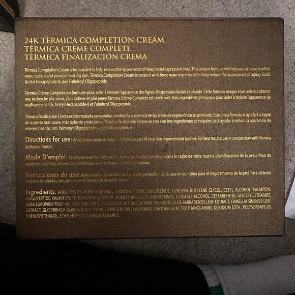 OROGOLD Termica Completion Cream - Picture 4 of 4